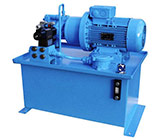 Маслостанция МГС250-50.0-Э-2-300л-380В (с электромагнитным трехпозиционным распределителем, двустороннего действия, 250 бар, 50 л/мин, 22кВт, бак 300 литров)